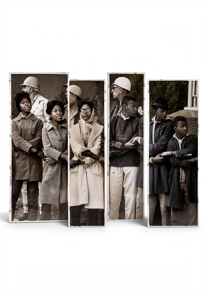 Puffin Books Illustrated Edition eBook displayed on a tablet alongside traditional history textbooks