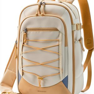 BAGSMART Travel Backpack Airline Approved Large Capacity-0