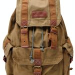 Gootium Canvas Backpack Durable Vintage Daypack For Adults-0
