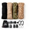 MONOBIN Paracord Kit Camo 20ft Tactical Survival-0