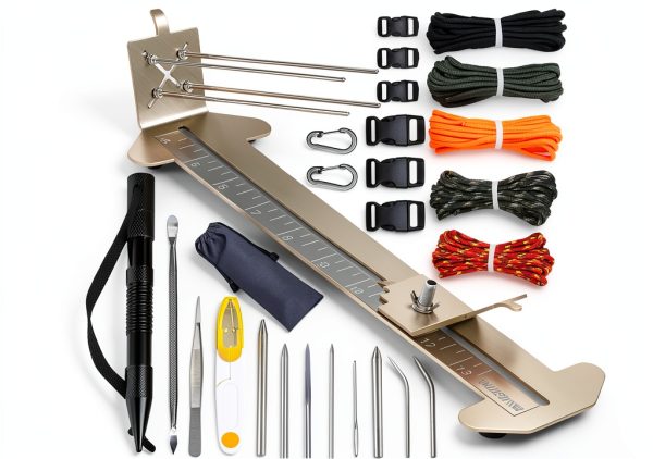 WILDAIR Paracord Jig Kit Adjustable Stainless Steel-0