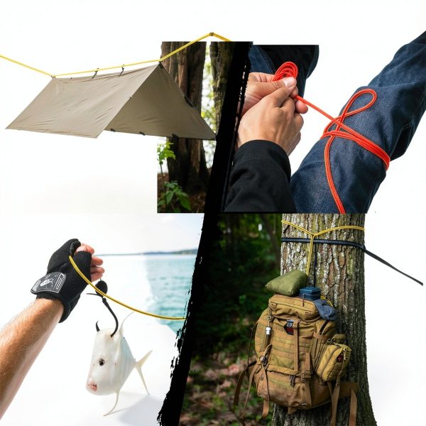 Tactical Paracord Survival Tool M-Tac Olive Large-3