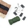 MONOBIN Paracord Kit Camo 20ft Tactical Survival-1