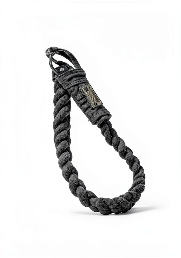 DDOUT Paracord Lanyard & Keychain 20in Nylon USA Flag Badge Green-6