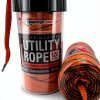 Rapid Rope Flat Tactical Paracord 120ft Black 1100lb Strength-0