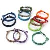 Paracord Survival Bracelet Set 12pcs Multi‑Color Outdoor Gear for Boys-3