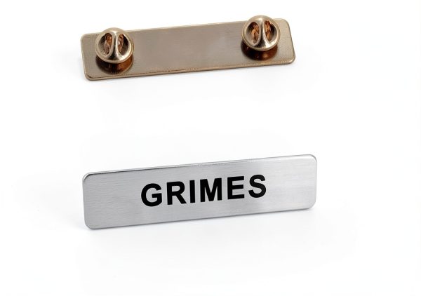 Metal Name Badges Engraved Metal Police Fire Military by Better Badges-2