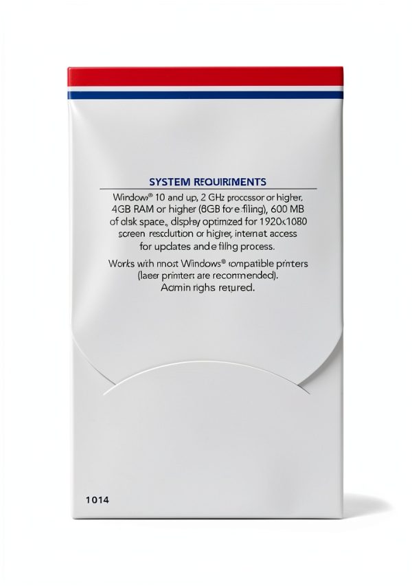 ComplyRight 2025 TaxRight Software Downloadable Card, State and Federal Tax Preparation Program-2