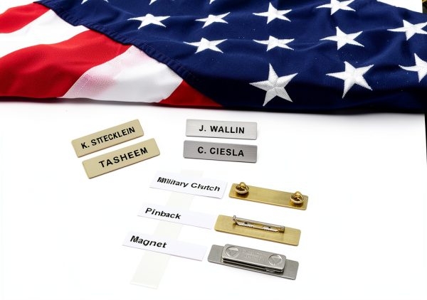 Metal Name Badges Engraved Metal Police Fire Military by Better Badges-1