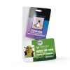 Custom Print Employee ID Badge, Double Sided with Name, Photo, Logo, and Barcode – Unique Photo ID Card Solution (ID Vertical)-7