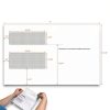 Blue Summit 1099 MISC Forms 2025 with Envelopes, 1099-MISC 4 Part Tax Forms Kit, 50 Vendor Kit of Laser Forms, Compatible with QuickBooks and Accounting Software, 50 Self Seal Envelopes Included-2