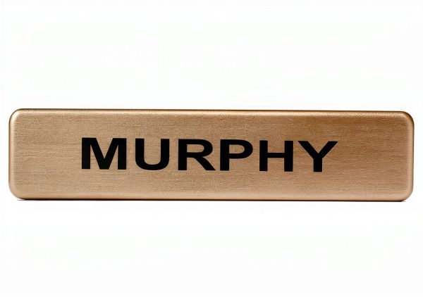 Metal Name Badges Engraved Metal Police Fire Military by Better Badges-0