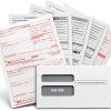 W2 Forms 2025, 6 Part Tax Forms, 25 Employee Kit of Laser Forms Designed for QuickBooks and Accounting Software, 25 Self Seal Envelopes Included-0