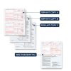 Blue Summit 25 1099 INT Forms 2025, 1099 Interest Forms 2025, 25 Laser 4 Part Tax Form Sets for Interest Income, Compatible with QuickBooks and Accounting Software, 25 Pack-1