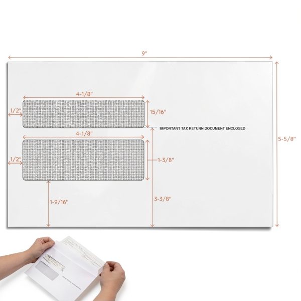 Blue Summit W2 Forms 2025 6 Part Kit with Envelopes 50 Employee Set-1