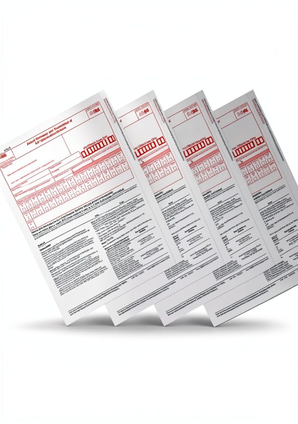 1096 Forms 2025 Blissur 25 Pack Tax Forms for QuickBooks Red Ink-1
