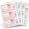 1099 NEC Forms 2025 Laser Kit ONGULS QB Compatible Tax Forms-2