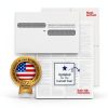 W-2 Forms NextDayLabels 4-Up Employee Tax Forms with Envelopes-1