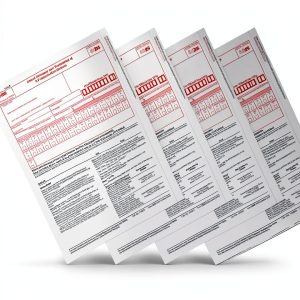 1096 Forms 2025 Blissur 25 Pack Tax Forms for QuickBooks Red Ink-0