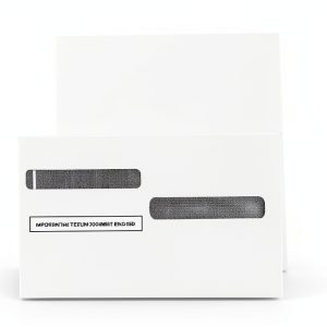 W-2 Forms NextDayLabels 4-Up Employee Tax Forms with Envelopes-0