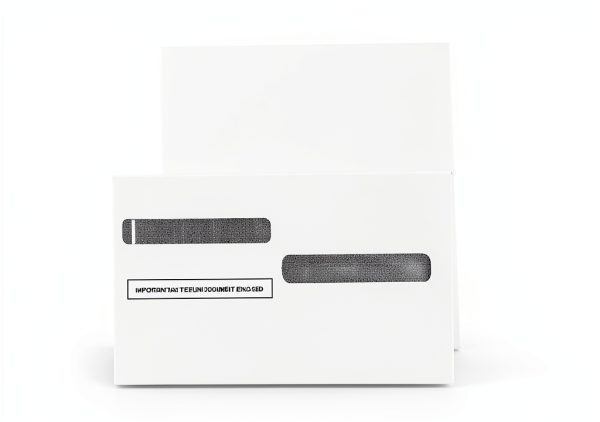 W-2 Forms NextDayLabels 4-Up Employee Tax Forms with Envelopes-0